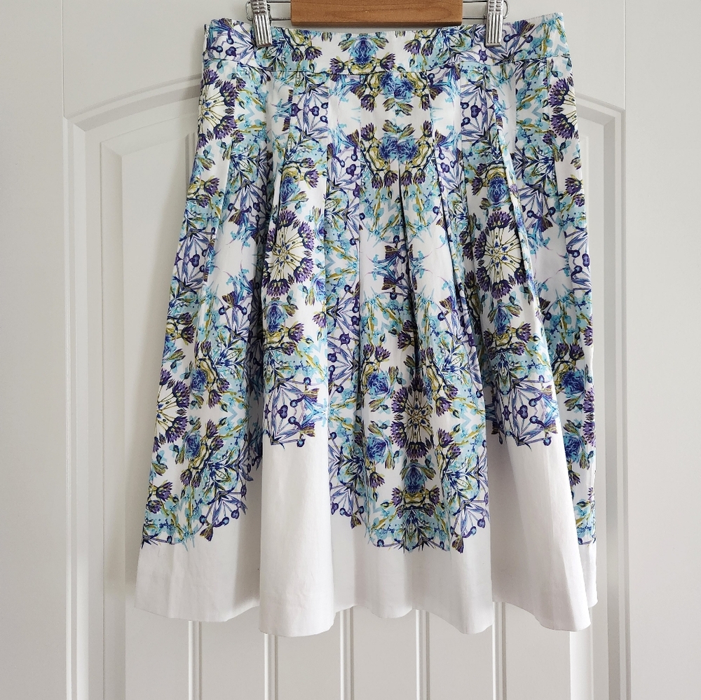Talbots Pleated Spring Skirt